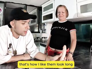 My stepdaughter's boyfriend has a unfathomable, anal secret.