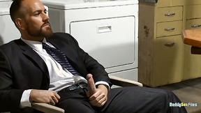 ”DaddySexFiles: Matthew Ford Offers Slow Dick Ride In Front Of Sexy Daddies”