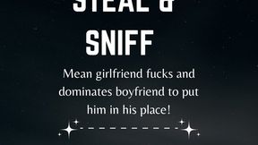 Panty Stealing Boyfriend Takes Girlfriends Strap on Cock!