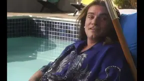 Tattooed model Lene Hefner's big tits cumshot after lingerie sex