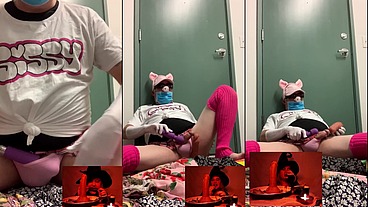 Become the gay sissy pig and help your piggie release their milk in you by Goddess Lana