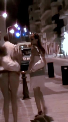 Angie Kiss: Angie Kiss and Alys Rebel Play Tease in the Streets of Cassis Part 2