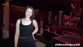 Raunchy lap dances in high-energy strip club