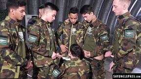 Antu Burghos got kinky punishment from Viktor Muller for being late