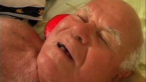 Kinky teen Pauline is fucking an old guy