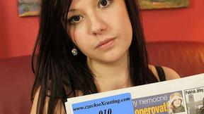 ”Melisa first real porn casting”