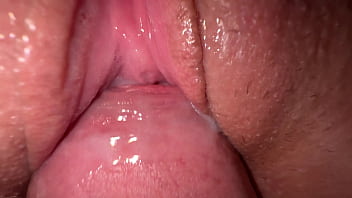 Close up fuck with friend&#039_s wife, She cums four times