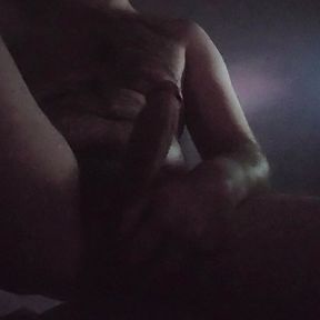 Jerking and cumming at Adult Arcade