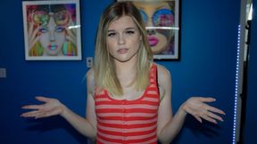 Interview action with glorious Nikki Sweet from Team Skeet