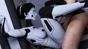 Dirty Real Sex Robot Frenzy Huge Tits Riding Dick&#x1F346;