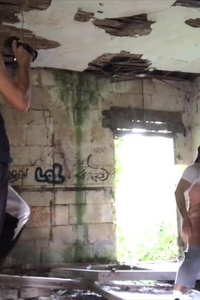 Outdoor cruising with Jess used raw by John Strap