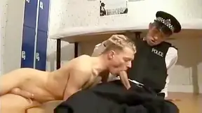 Hung British Police Officer Fucks Teen 18+ Prisoner