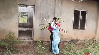 A blind woman went to fetch some firewood inside the bush, a village prince came to help her then took her home for a nice nailed