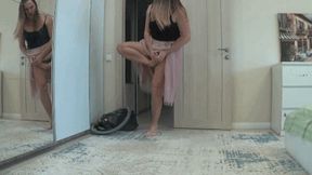 Hopping one leg up c