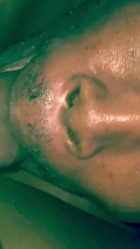 Spectacular moment from "BBC shemale Queen Juju has fun with sub guy King D Royalzzz"