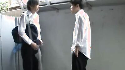 Sasayama Nozomi and her son's buddy share a steamy mature Asian romp