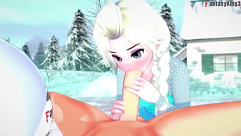 Elsa sucking and having sex | 1 | Frozen | Full &amp_ POV on Sheer &amp_ PTRN: Fantasyking3