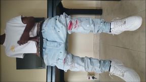Black with Huge Dick in Streetwear Jerk and Cum (4)