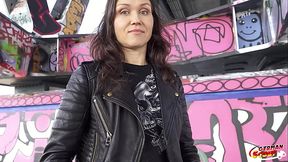 GERMAN SCOUT - DP Anal Sex Casting for small dirty MILF Cougar Kristina Grace