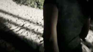 A stranger gives me a blowjob in public and I choke on his cum