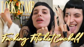 LOOK AT MY FEET, YOU CUCKOLD LOSER