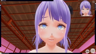 3D HENTAI POV Hotaru Shidare rides your dick (AHEGAO)