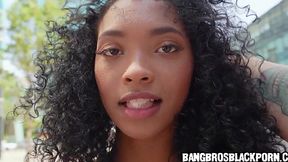 Black Barbie Rous preps for a wild fuck session