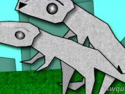 Dual Dino Tyrannosaurus T-Rex Hardcore Hard Roar Dinosaur Sex Prehistoric Penetration Animation