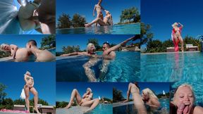 Zazie Skymm Underwater fuck and facial