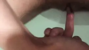 Fingering myself in bath.Virgin girl ,tight wet pussy sounds