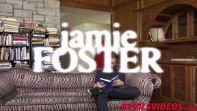 Jamie Foster and Dustin Daring go wild with young stud's big cock
