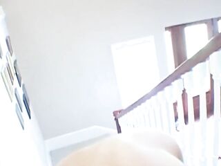 POV Blonde European Beauty Alexis Pampers Your Rowdy BBC with Her Heavenly Handjob and Blowjob sex