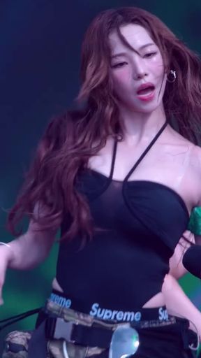K-pop star performance