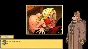 Threesome Fun With Hairy Anime Princesses – Blond Slut Repunzel Spitroasts for Orgasmic Cumsshots
