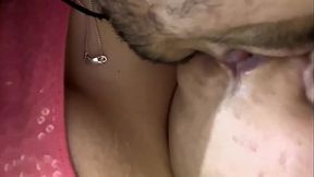 Hot Kissing and Boob Fuck hot malai Bhabhi