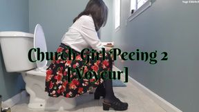 Church Girl Peeing #2 [Voyeur] Sage Eldritch