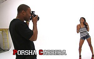 Sexy Porche Takes On A Black Cock And Gets Covered In Cum In The End- PervMilfsnTeens