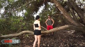 mademoiselle justine fucking in the woods with max casanova