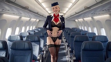 Nova Sorz - Flight Attendant Sex (AI-Generated)