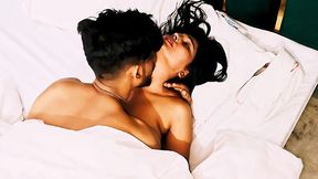 Indian couple's steamy morning sex with hardcore fucking