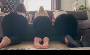 Girls Night Turns Into Farting Contest in Leggings
