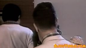 Hung butt buddy touches himself before bare fucking cute guy
