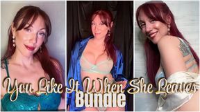 You Like It When She Leaves - compilation | cuckold | mind fuck | femdom
