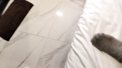 Blindfolded Thai hotwife takes two thick cocks in Thailand