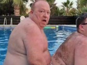 Daddy Fucks Boy In Swimming Pool