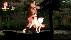 Pink-Haired Woman Enjoys Intense Sex With Strong Man in New Guilty Hell 2 Hentai Game