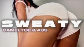 Sweaty Cameltoe and Ass