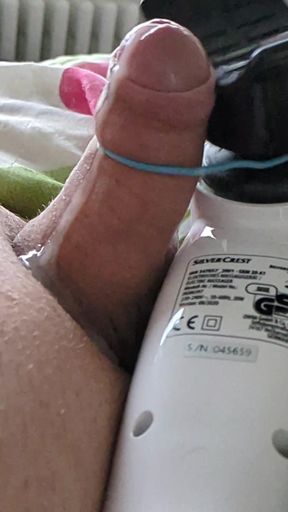 Cumshot with massager 3
