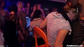 Disco Porn Party In A Nightclub With A Wench