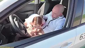 Playful Cutie At Dick Sucking Dirt